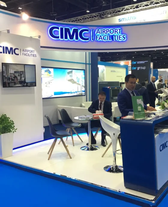 CIMC Airport Show Dubai Havalimanı Fuar Standı