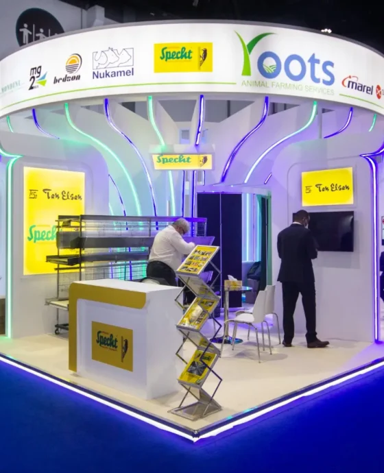 Roots VIV MEA Askı Konstrüksiyonlu Fuar Standı